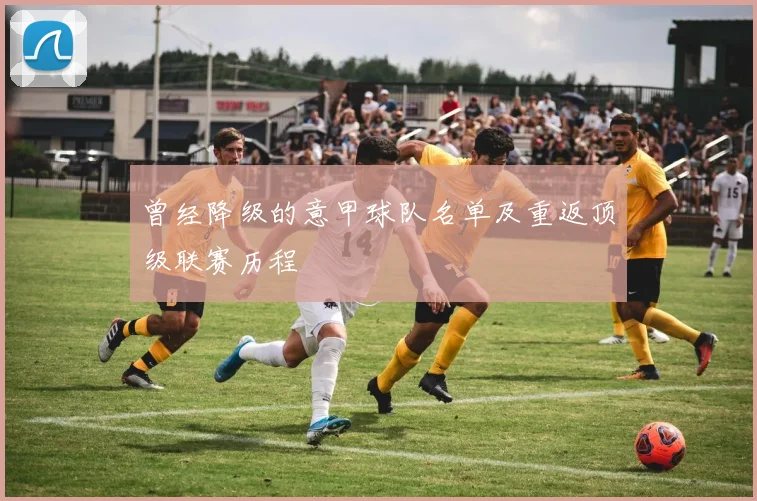 曾经降级的意甲球队名单及重返顶级联赛历程