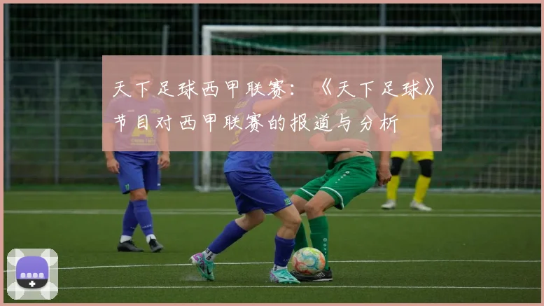 天下足球西甲联赛：《天下足球》节目对西甲联赛的报道与分析